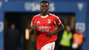 Bruma regressou aos relvados na última jornada, no Estoril-Benfica