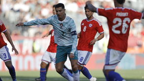 Cristiano Ronaldo durante Portugal-Chile