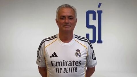 José Mourinho equipado à Real Madrid