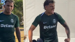 Rugido de leão? Plantel do Sporting foi desafiado a fazer o som... e as imitações são hilariantes