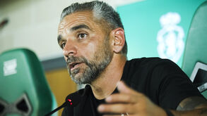 Rui Borges em conferência de imprensa