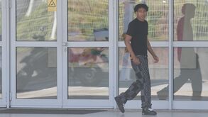 Souza na chegada ao Porto