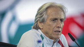 Jorge Jesus em conferência de imprensa