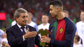 Fernando Gomes e Cristiano Ronaldo