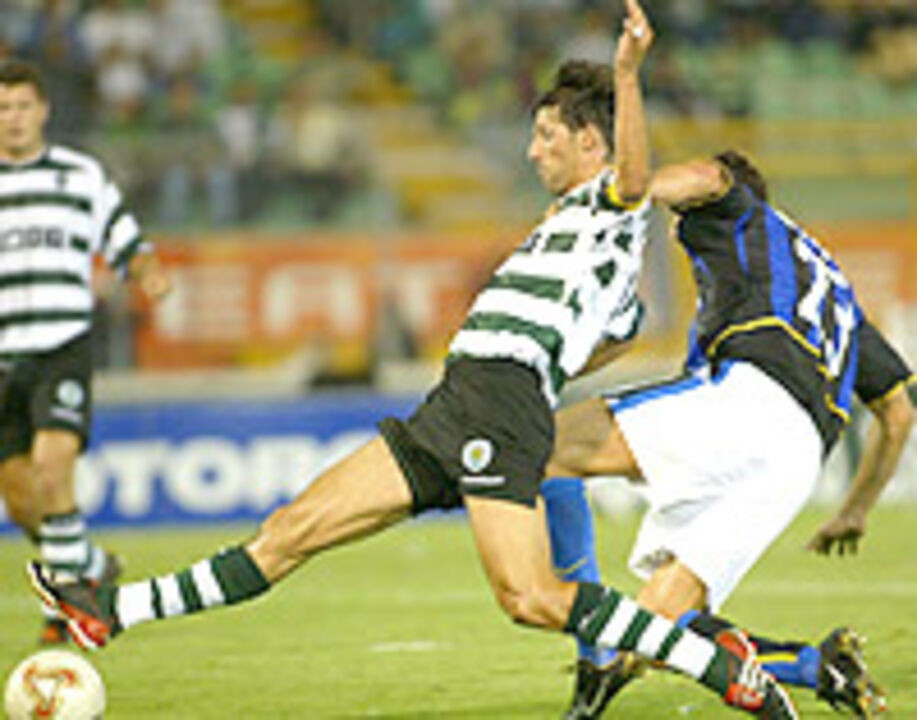 SPORTING-INTER DE MILÃO, 0-0