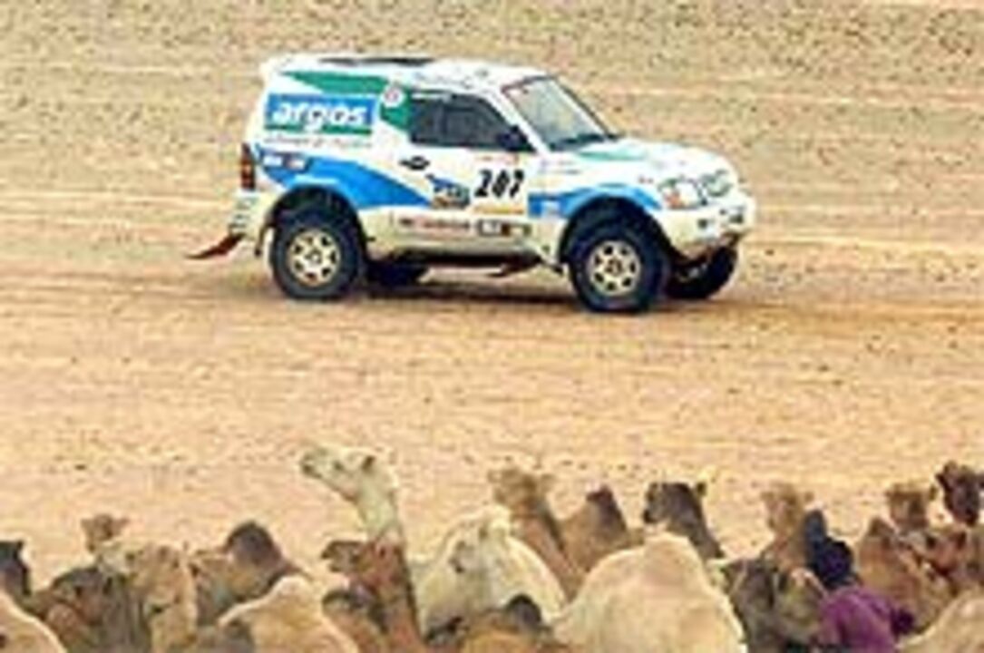 Dakar 2002: Só faltava Fontenay no reino da Mitsubishi