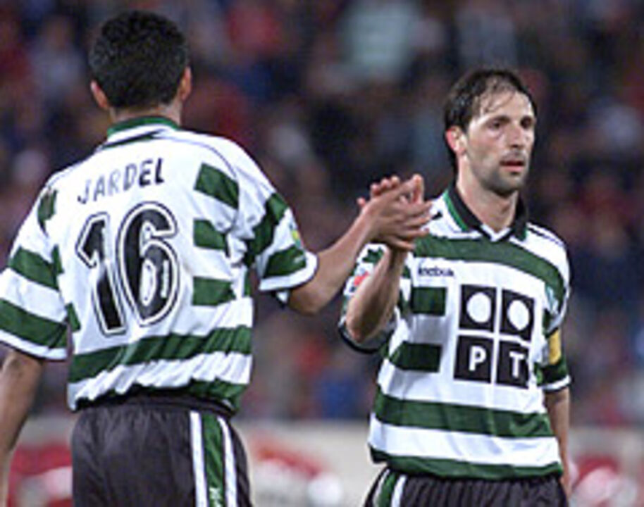 SANTA CLARA-SPORTING, 0-3 (Jardel 72'', Pedro Barbosa 78'', Paulo Bento 90'')
