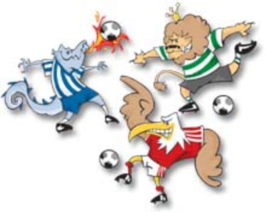 Mascotes, um negócio da China