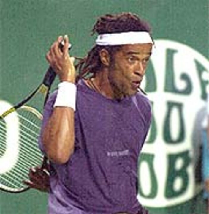 Ténis, música e risos com Yannick Noah