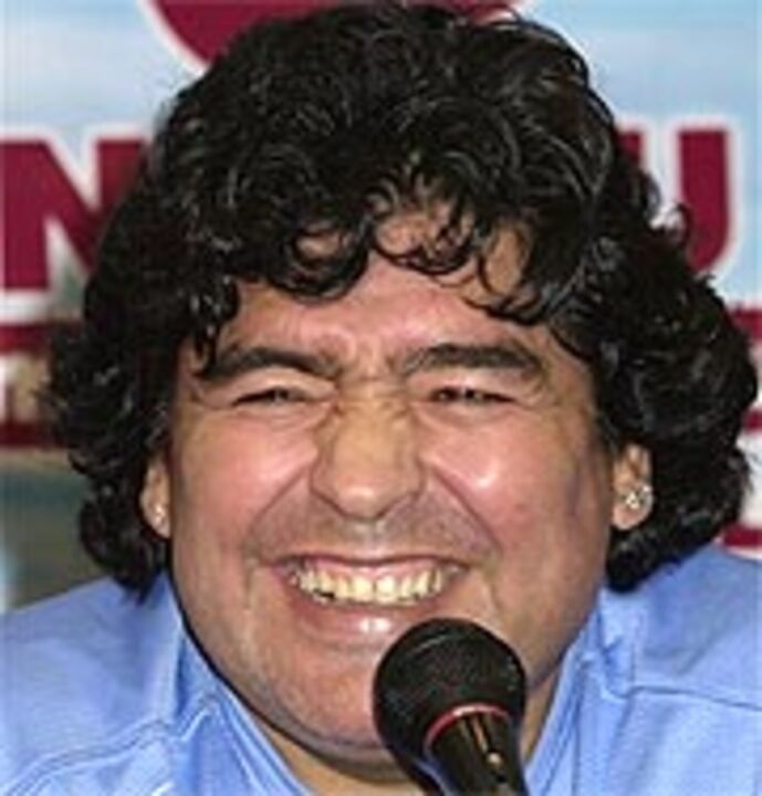 Maradona fã de Hugo Chavez