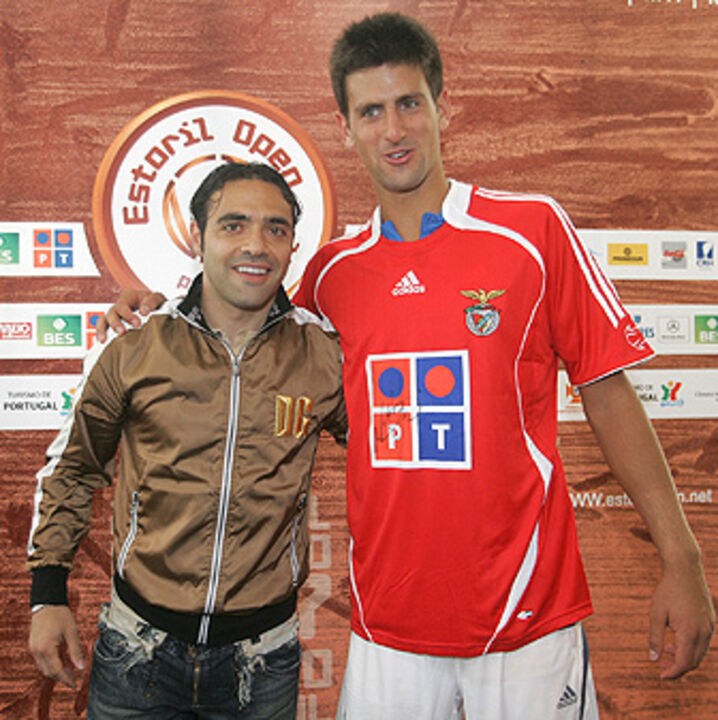 Miccoli conheceu Djokovic