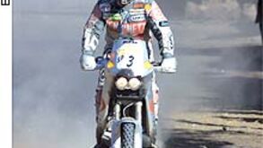 Paris/Dakar: Meoni sempre líder