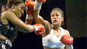 Filha de Muhammad Ali vence filha de Joe Frazier