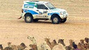 Dakar 2002: Só faltava Fontenay no reino da Mitsubishi