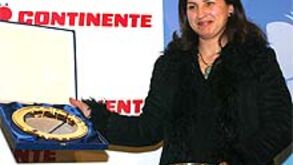 Campeã Albertina homenageada