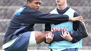 Jorge Andrade e Cristiano Ronaldo fazem testes médicos