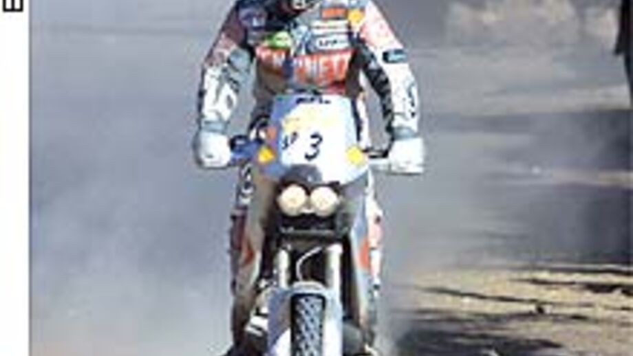 Paris/Dakar: Meoni sempre líder