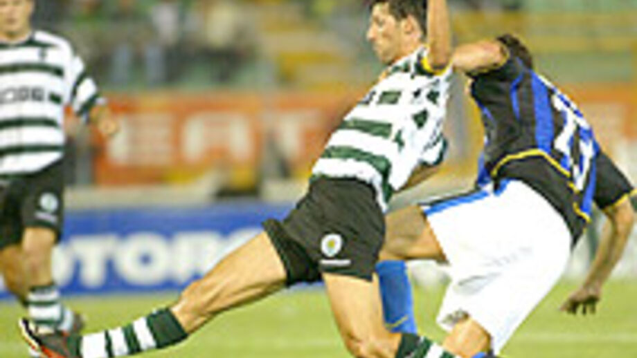 SPORTING-INTER DE MILÃO, 0-0