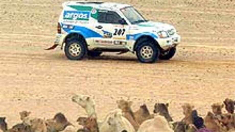 Dakar 2002: Só faltava Fontenay no reino da Mitsubishi