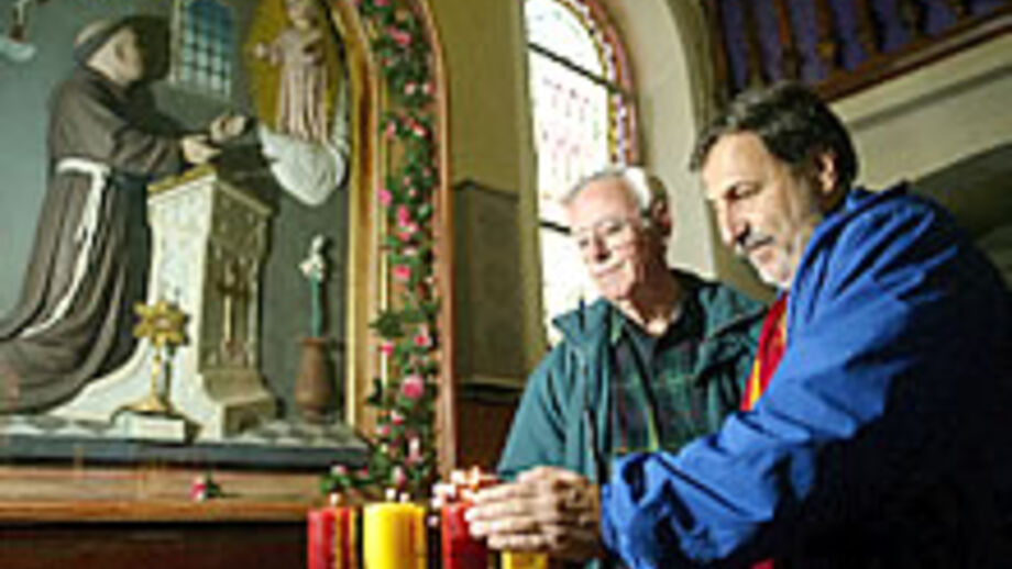 Felipão ligou quando as velas se acendiam