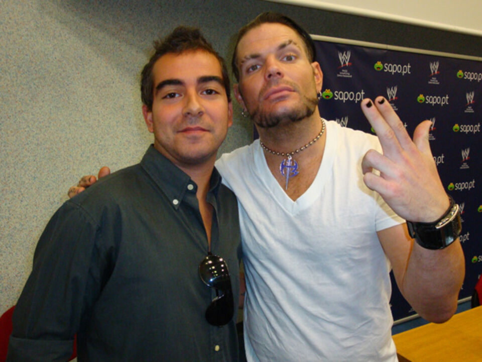 Natalya e Jeff Hardy em exclusivo