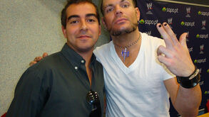 Natalya e Jeff Hardy em exclusivo