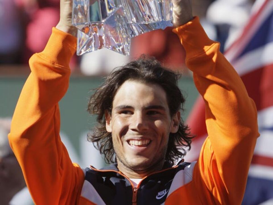 Nadal conquista torneio de Indian Wells