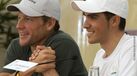 Armstrong e Contador lado a lado