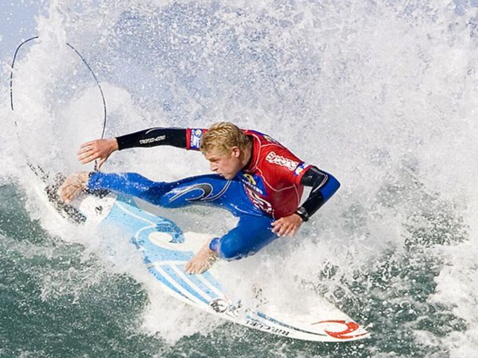 A elite do surf em França