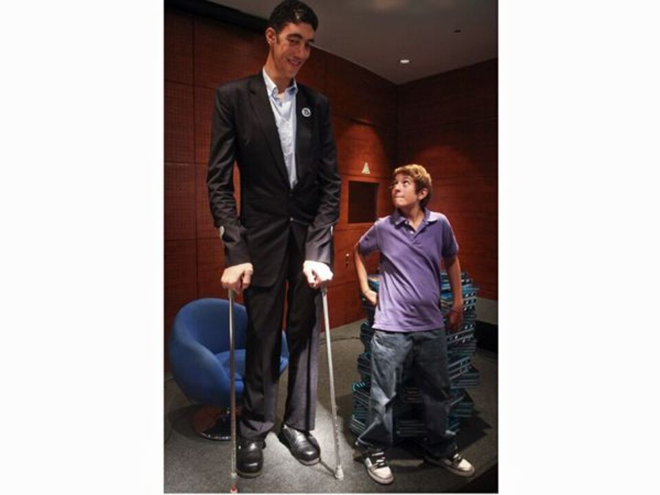 Homem mais alto do Mundo em Lisboa