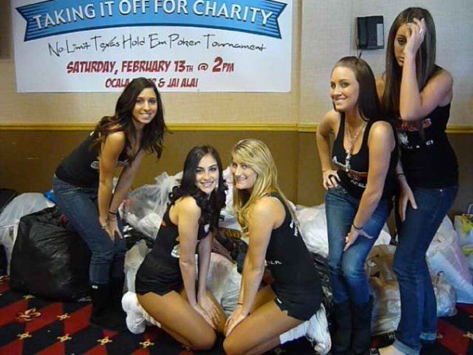 O strip, o poker e a solidariedade