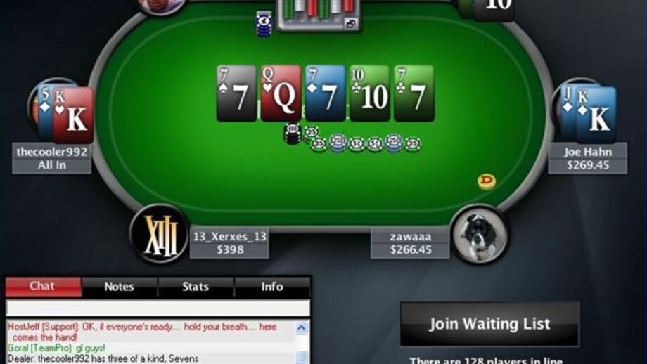 PokerStars deu a mão n.º 40.000.000.000