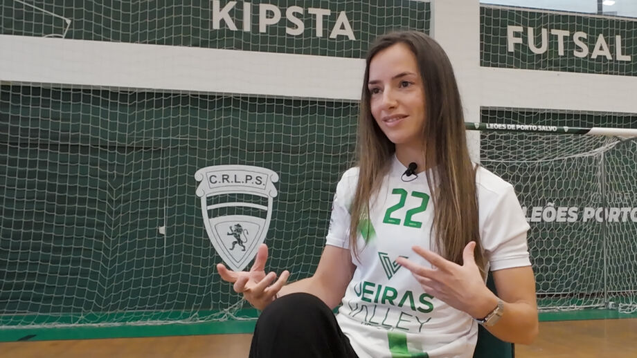 Jogadora foi uma das melhores marcadoras do Leões de Porto Salvo 