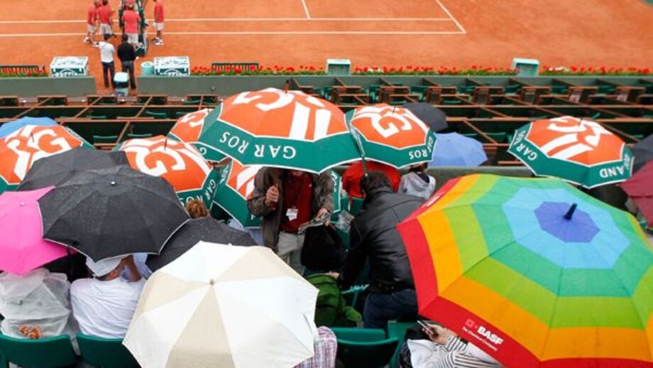 Chuva volta a interromper partidas