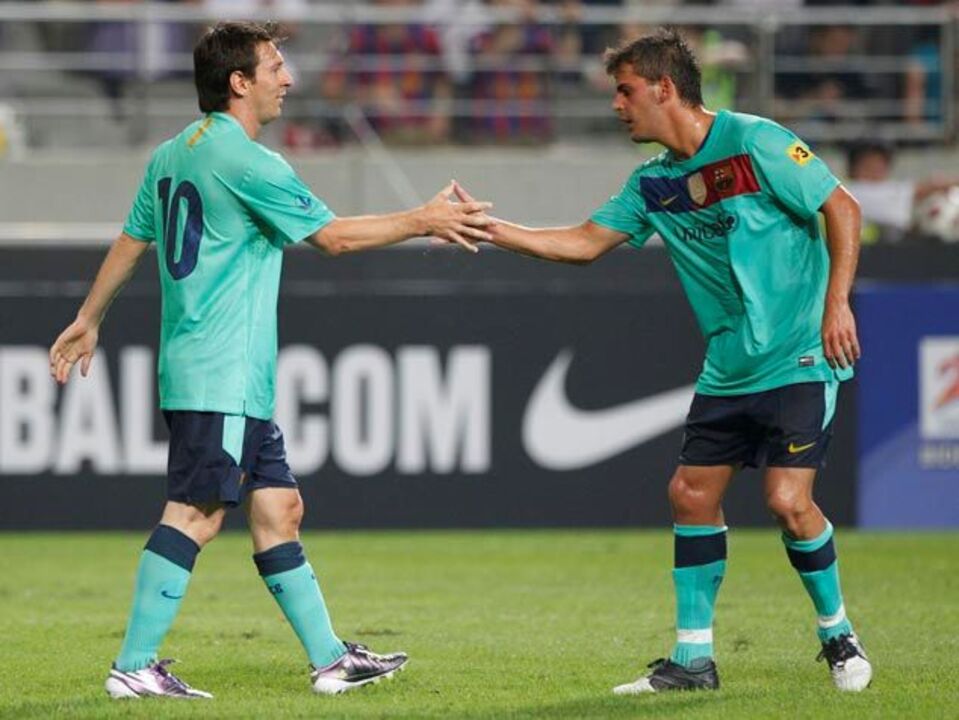 Messi "gordo" arruma jogo em 17 minutos