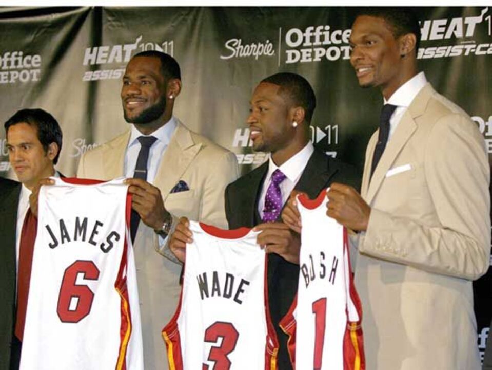 Miami Heat na frente