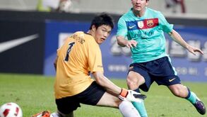 Gordura não impede Messi de marcar