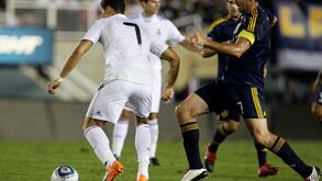 Ronaldo orgulhoso com a camisola 7