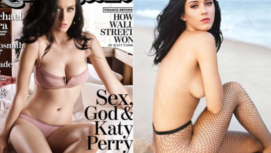 Katy Perry despe-se para revista