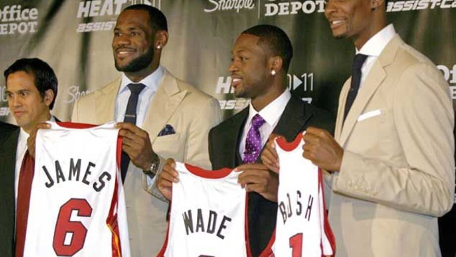 Miami Heat na frente