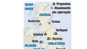 Novas centrais nucleares do Reino Unido