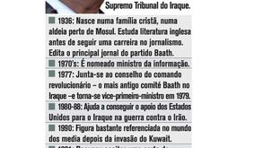 Tariq Aziz condenado à pena de morte