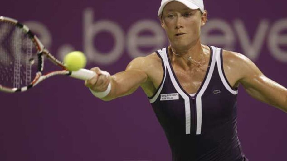 Stosur surpreende Wozniacki