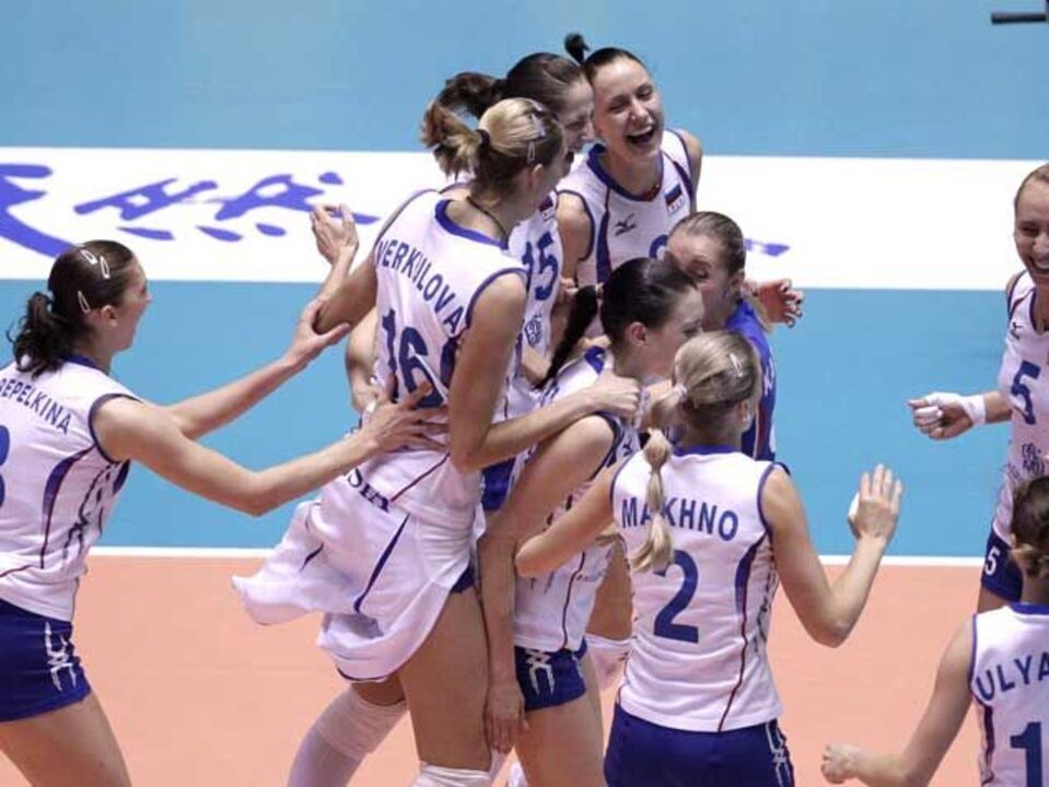 Seleção russa revalida título mundial feminino