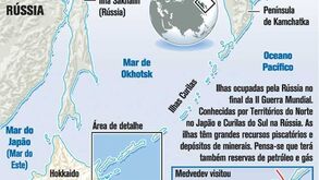 Conflito sobre ilhas faz Japão chamar embaixador na Rússia