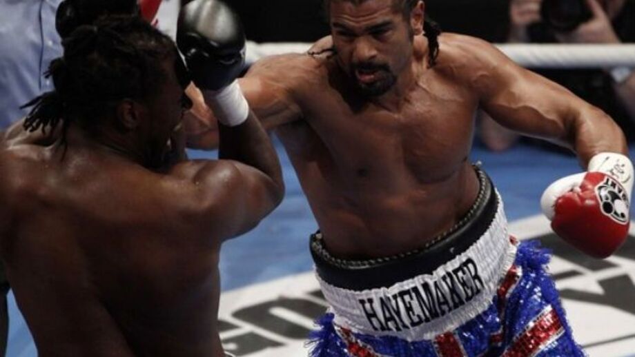 Pugilista britânico em maus lençóis
