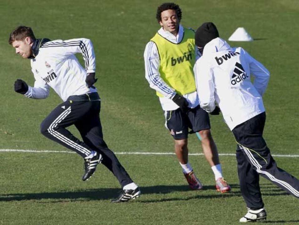 Cristiano Ronaldo ausente do treino