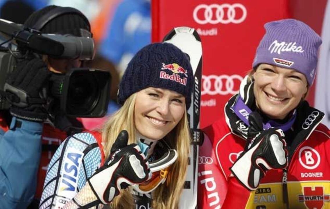 Vonn favorita para igualar Riesch