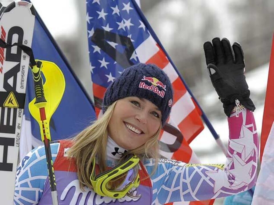 Esqui Alpino: Lindsey Vonn faz o pleno em Val d'Isere