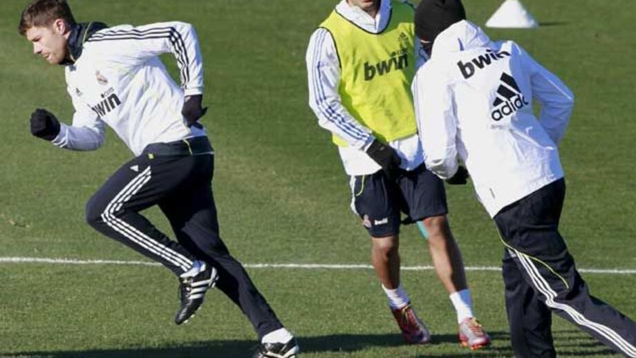 Cristiano Ronaldo ausente do treino